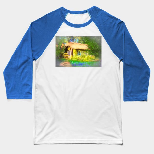 Cottage Baseball T-Shirt by jasminaseidl